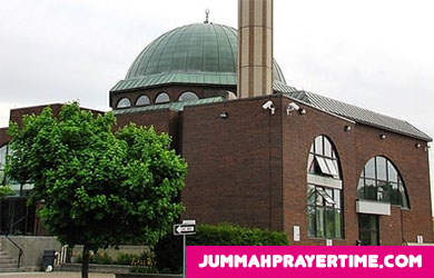 On Jummah Prayer Time Ottawa city Side view of Ottawa mosque